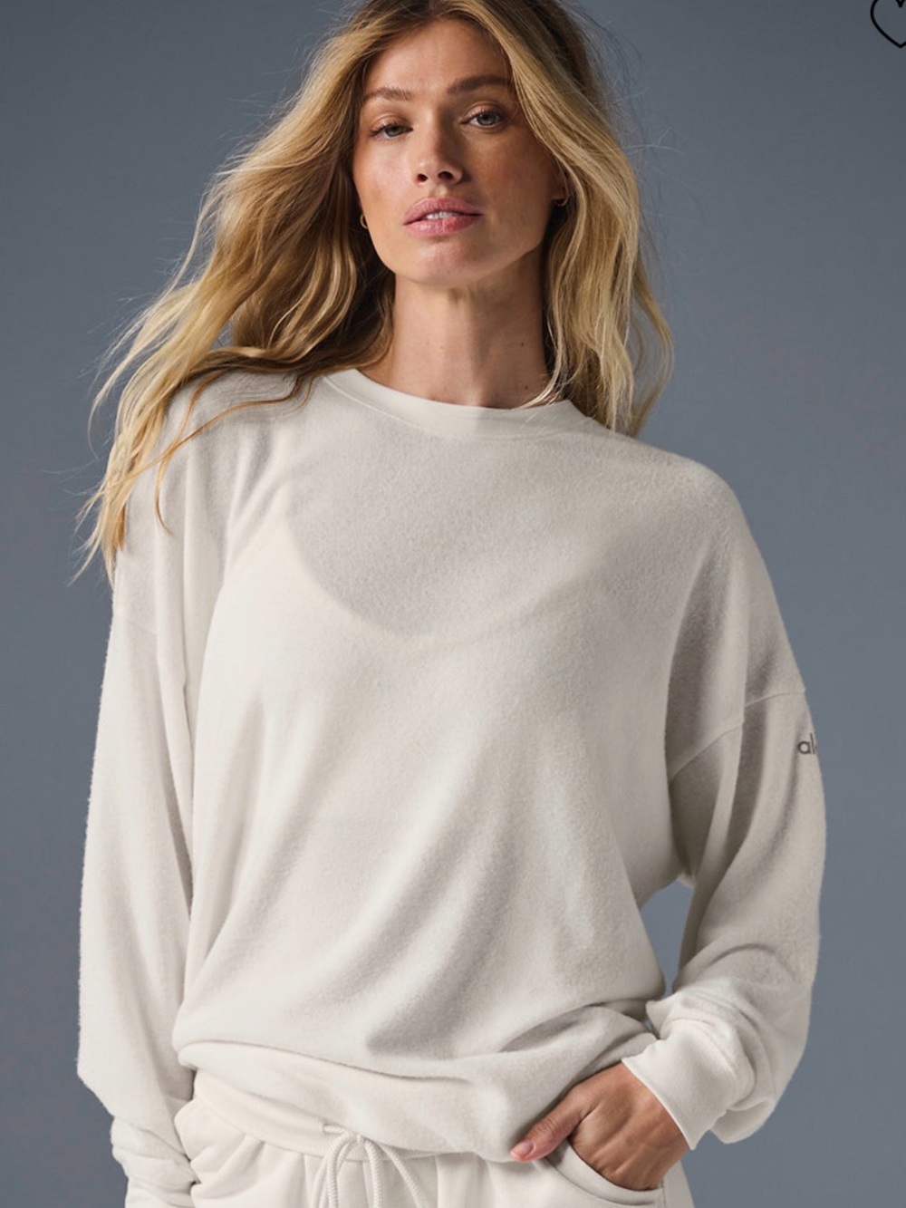 Alo Soho Pullover - Ivory